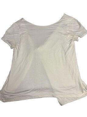 Women's Cream Open Back Shirt